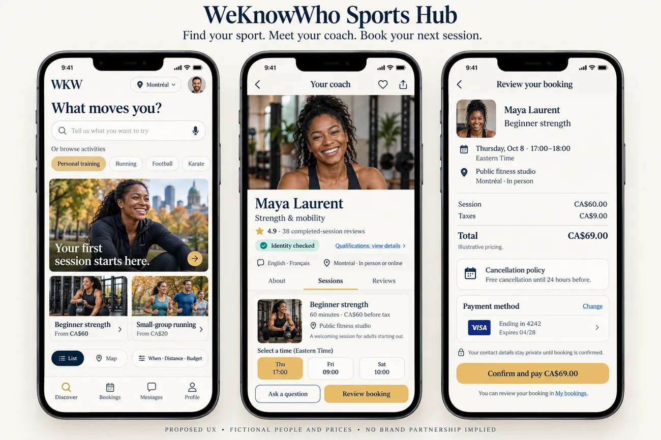 Sports Hub client app
